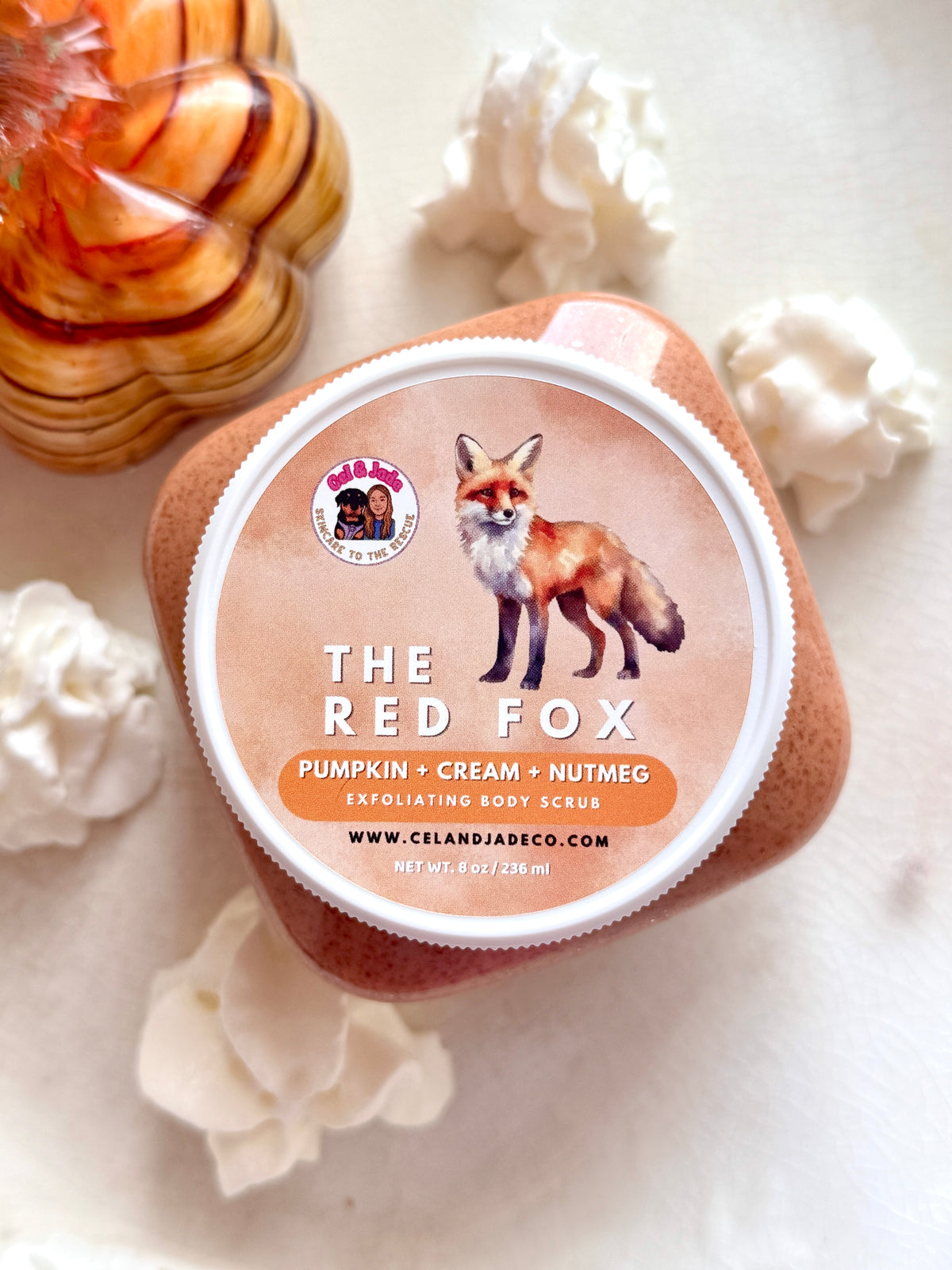 Pumpkin Cleansing Body Scrub | Shea Butter + Pumpkin Seed Oil