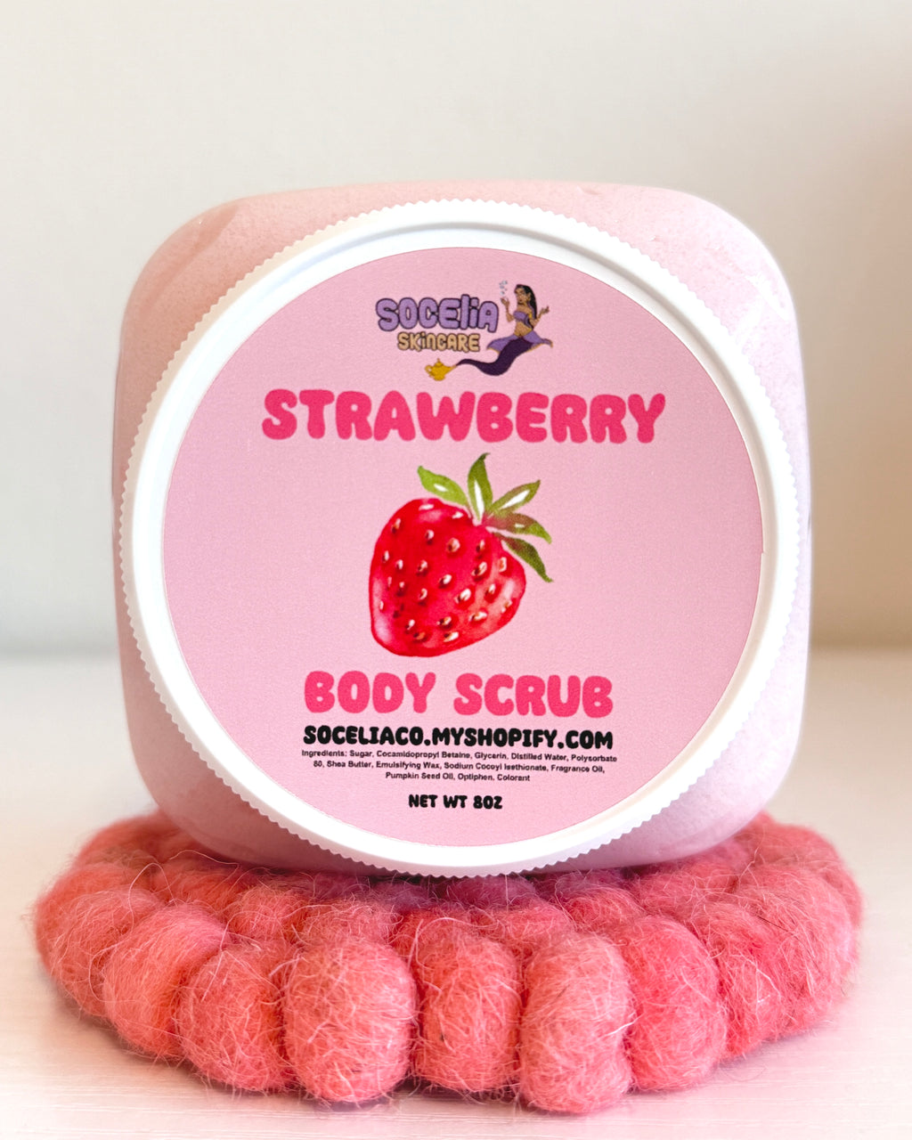 Strawberry Body Scrub