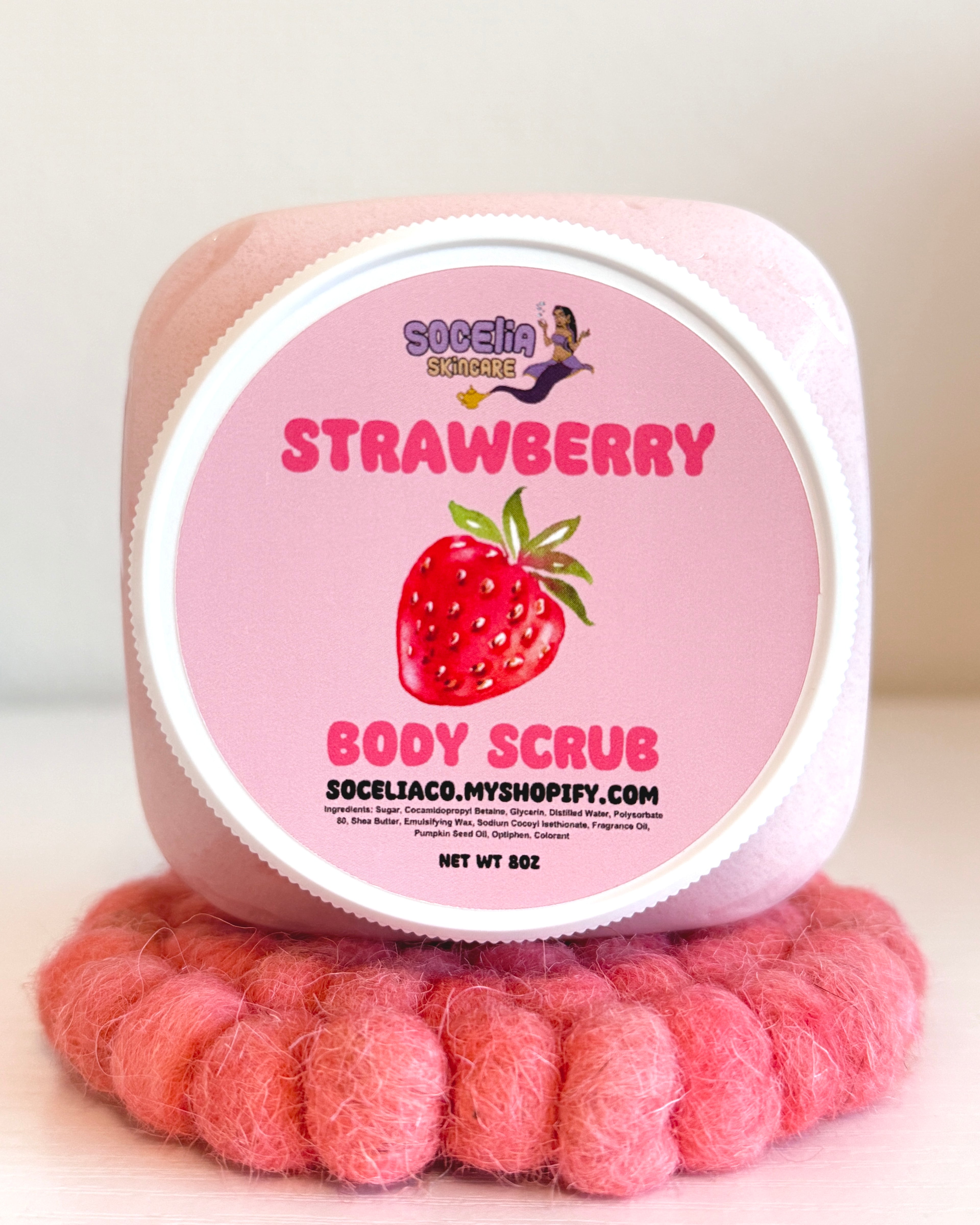 Strawberry Body Scrub