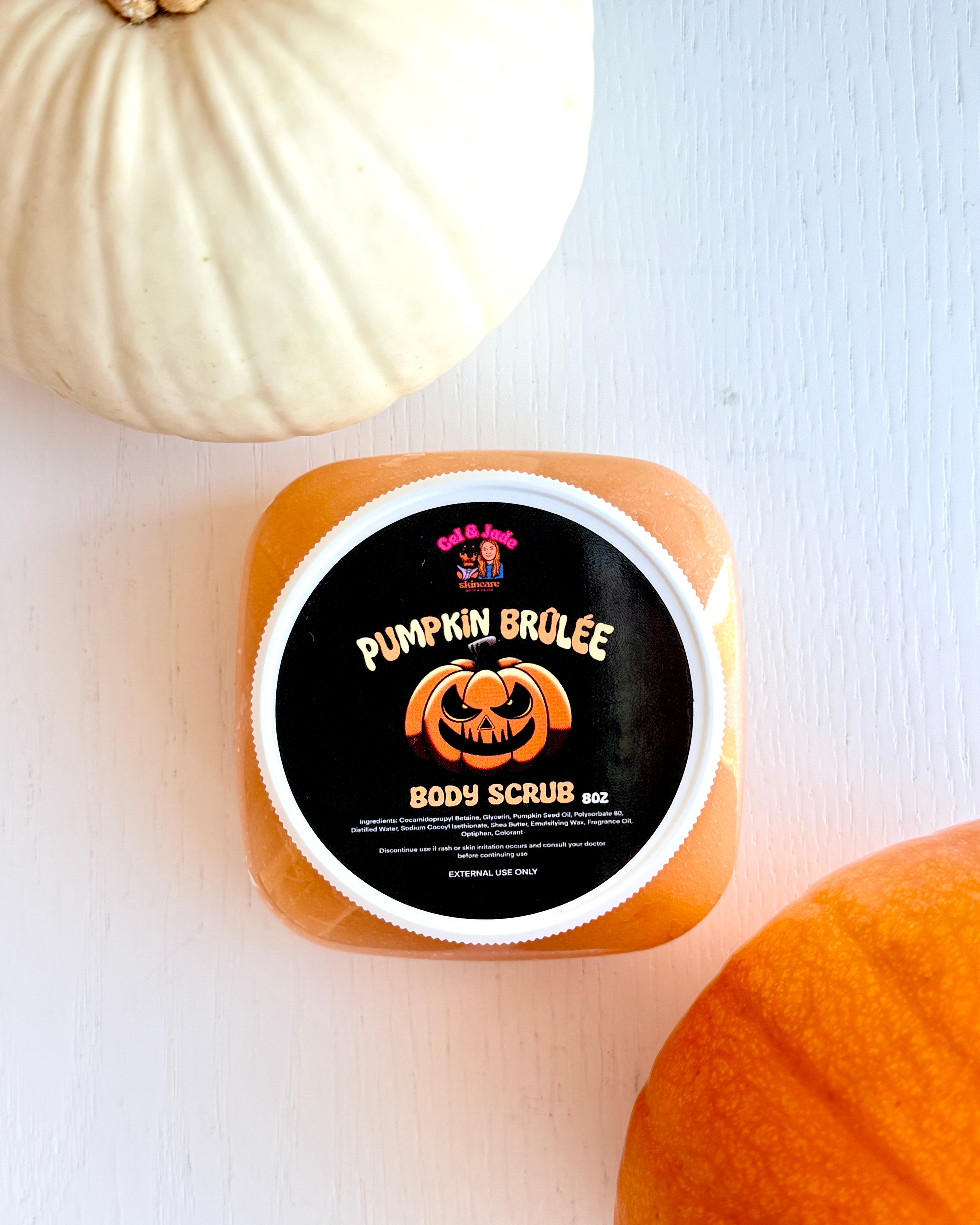 Pumpkin Brûlée Cleansing Body Scrub | Shea Butter + Pumpkin Seed Oil