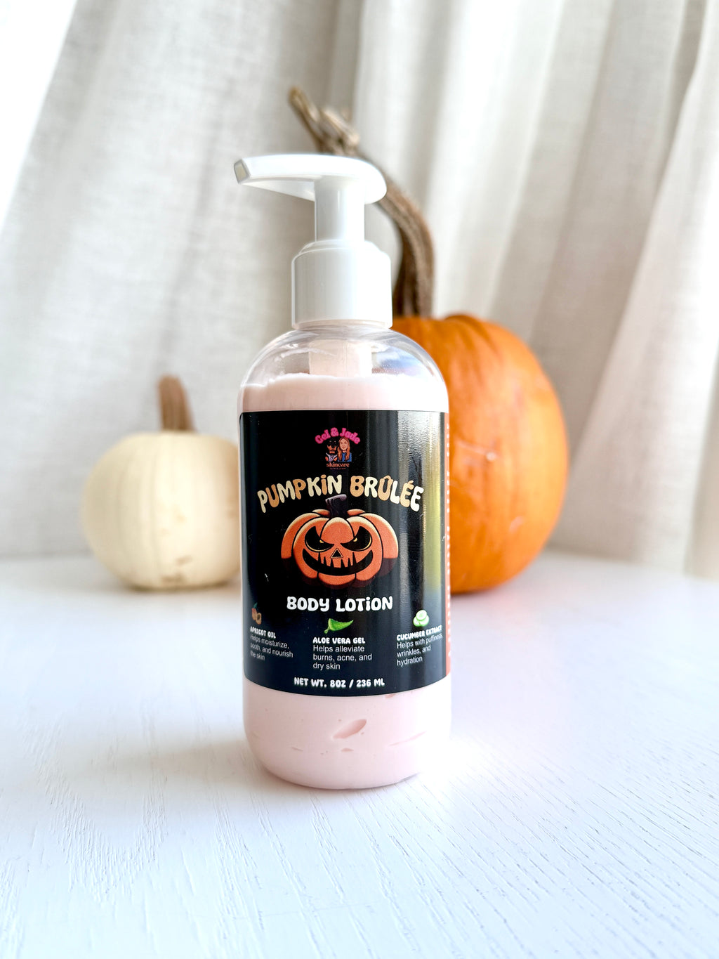 Pumpkin Brûlée Body Lotion | Shea Butter + Apricot Oil + Aloe Vera