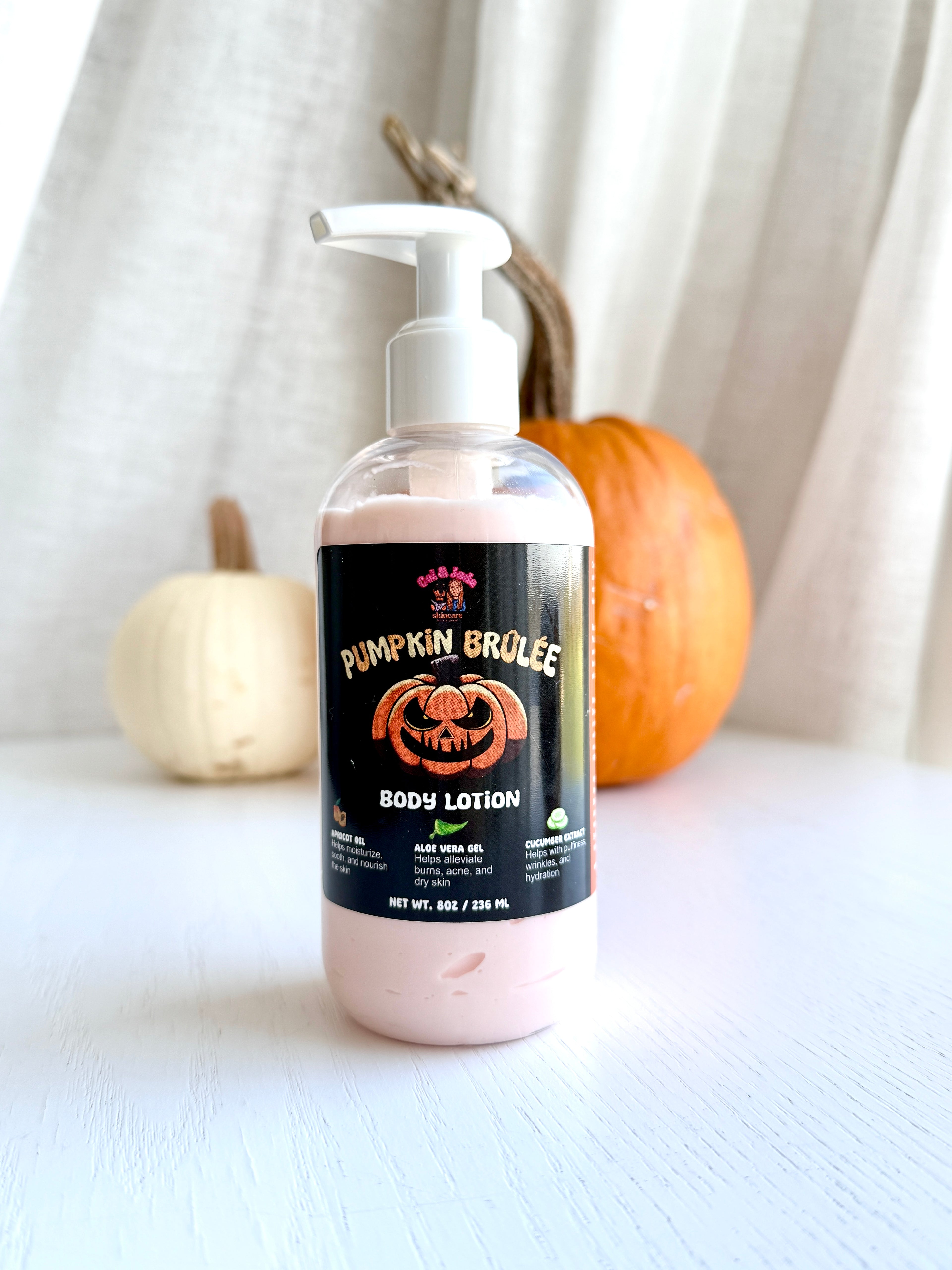 Pumpkin Brûlée Body Lotion | Shea Butter + Apricot Oil + Aloe Vera
