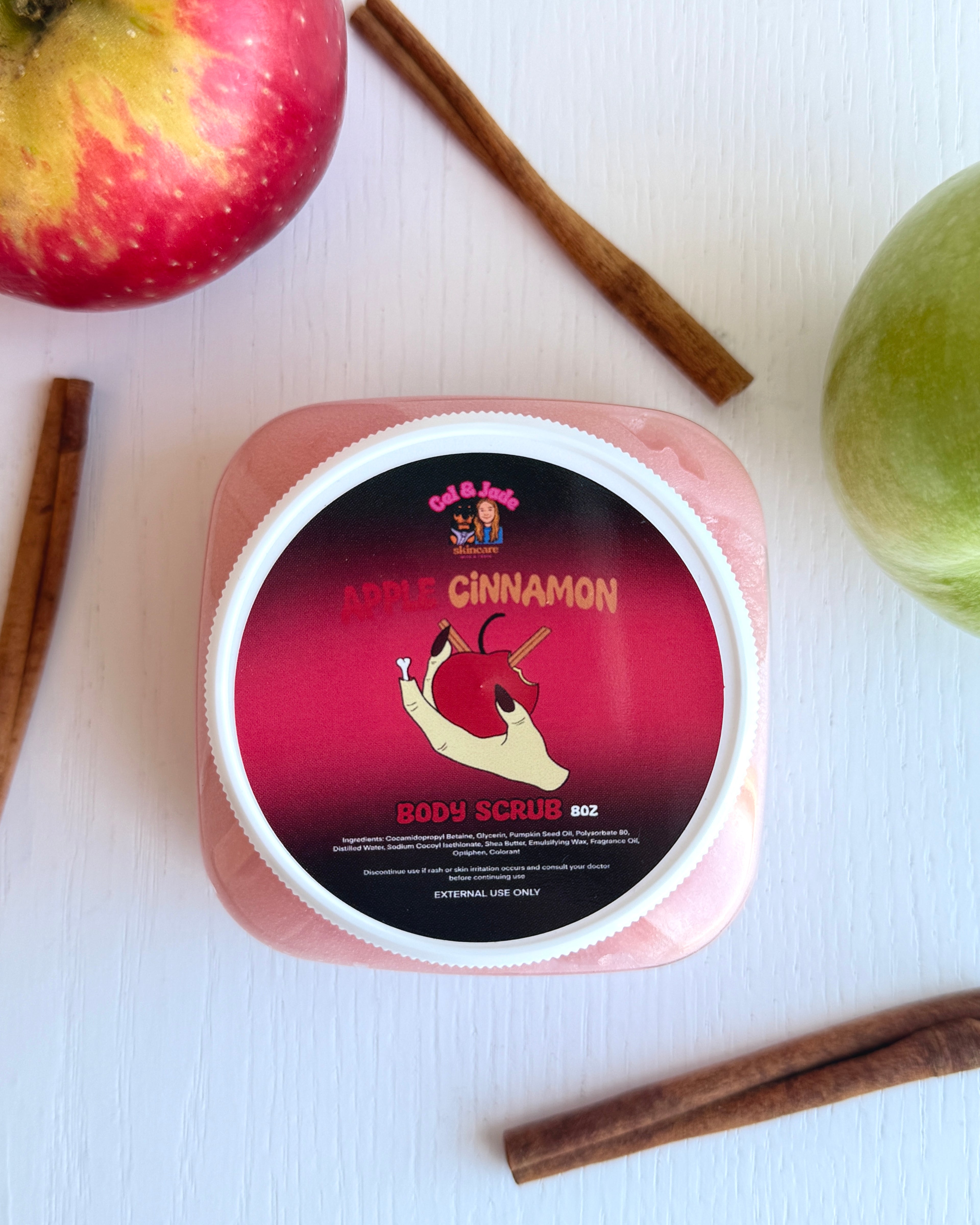 Apple Cinnamon Cleansing Body Scrub | Shea Butter + Pumpkin Seed Oil