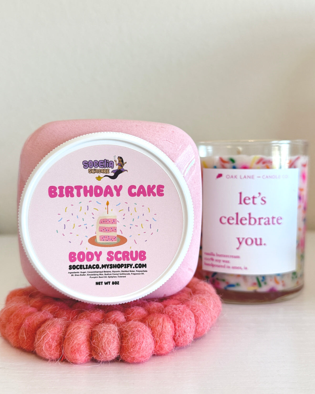 Birthday Cake Body Scrub