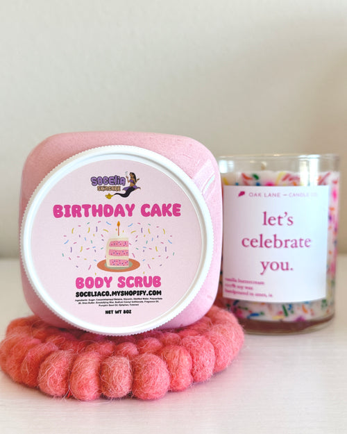 Birthday Cake Body Scrub