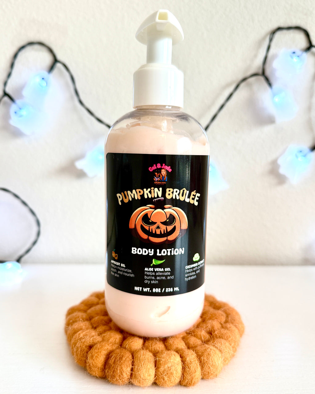 Pumpkin Brûlée Body Lotion | Shea Butter + Apricot Oil + Aloe Vera