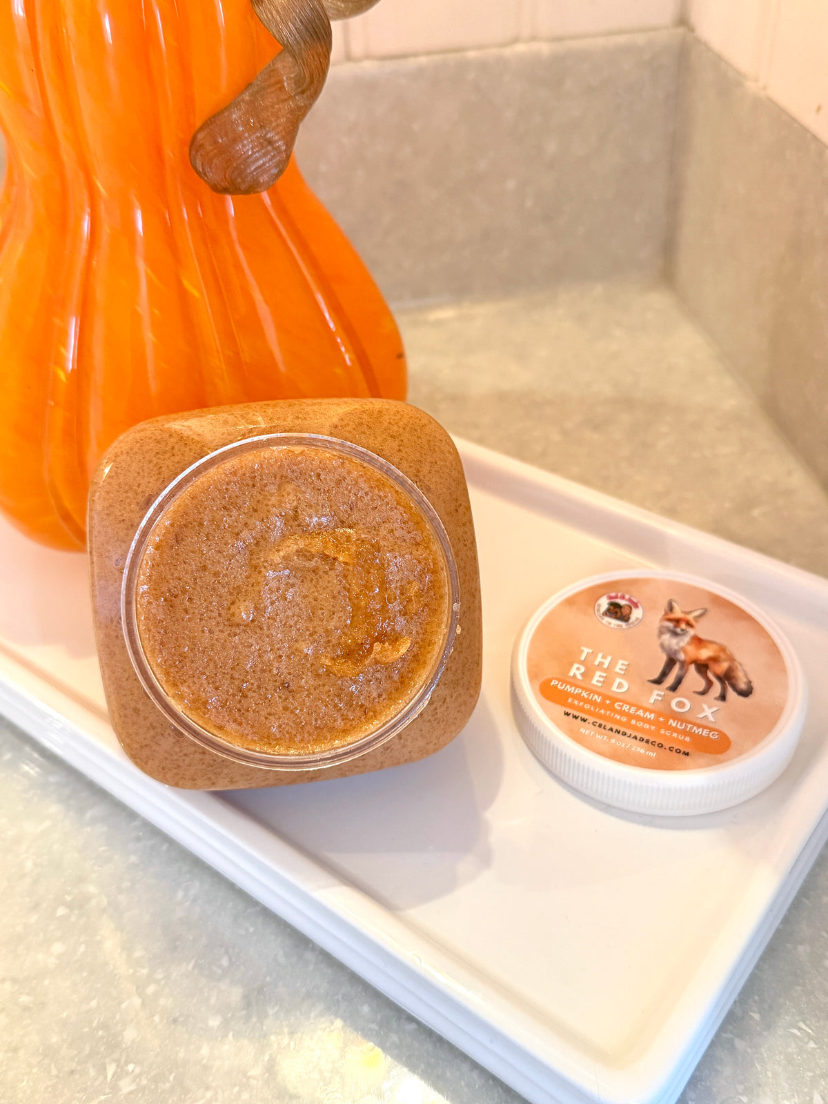 Pumpkin Cleansing Body Scrub | Shea Butter + Pumpkin Seed Oil