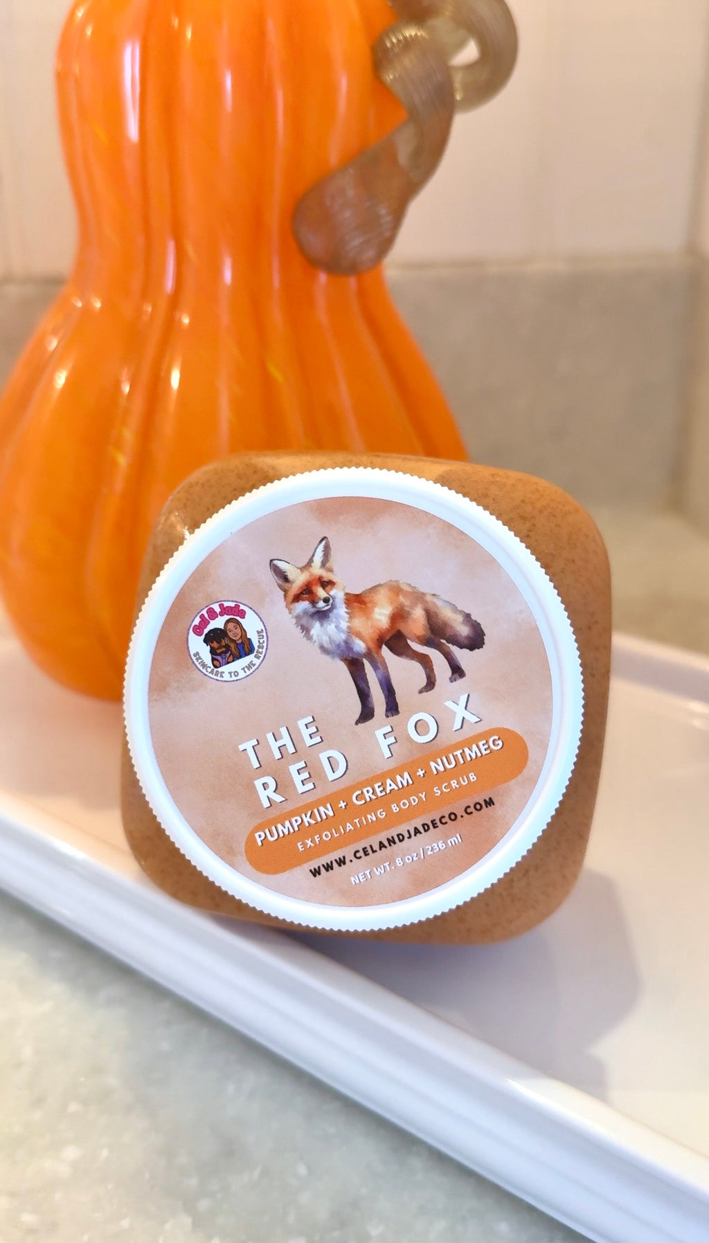 Pumpkin Cleansing Body Scrub | Shea Butter + Pumpkin Seed Oil
