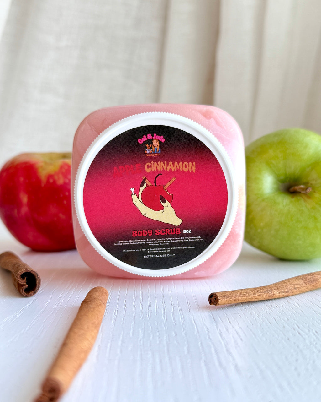 Apple Cinnamon Cleansing Body Scrub | Shea Butter + Pumpkin Seed Oil